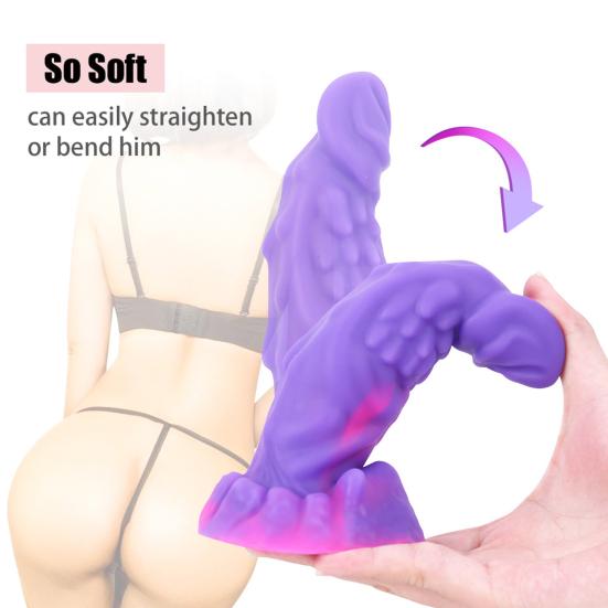 Simulation Penis Soft Comfortable Realistic Increase Climax Female Masturbator Dildo Sex Toy Adult Products
