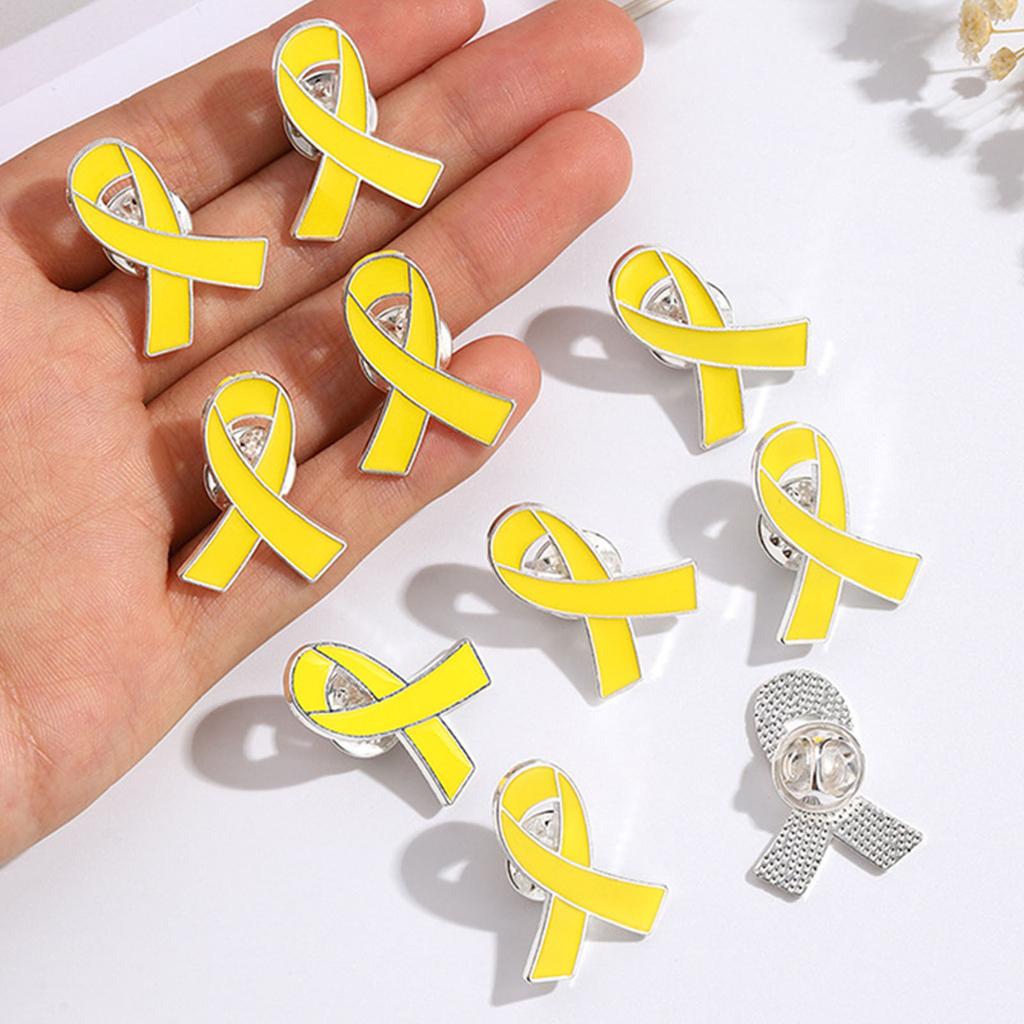 20Pcs Versatile Ribbon Brooch Pins for Fundraising Event Stylish Volunteer Jewelry Gift Safety Corsage Pins