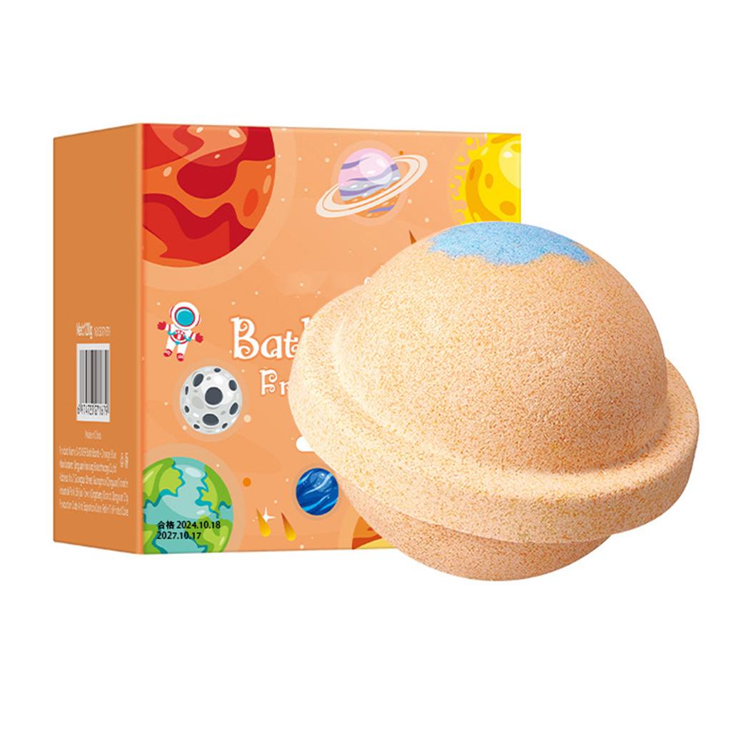 Natural Moisturizing Galaxy Planet Bath Bombs Organic Bubble Bath Fizzies for Holiday Gifts