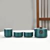 Black Pottery Travel Tea Set Portable Kuaike Cup Business Giveaways Holiday Accompanying Hand Gifts