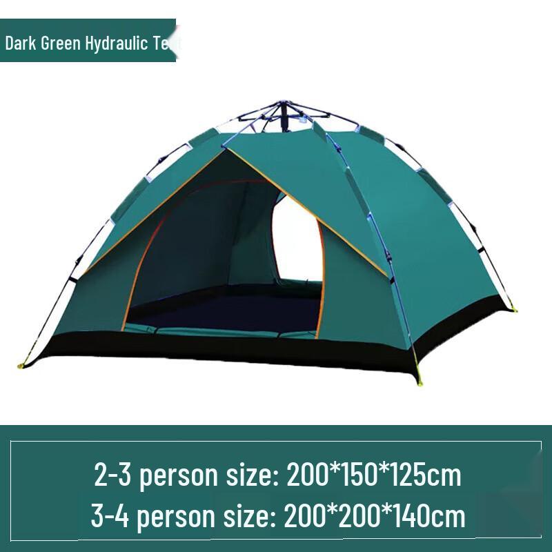 Zebian Hydraulic Automatic Double Camping Tent Double Person