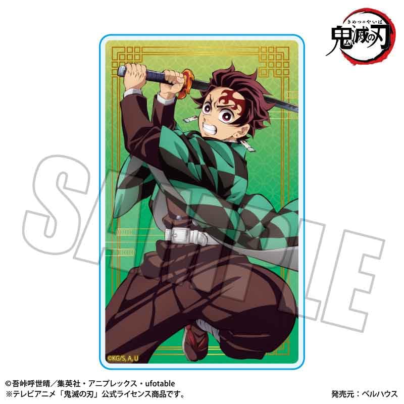 Bell House Anime Kimetsu No Trading Acrylic Card Part 1 Mugenjo Arc 1 Box W55 X H90mm Acrylic "Demon Slayer Yaiba" Ver. Approx.