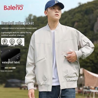 Baleno Herren Winddichte Wasserabweisende Freizeitjacke