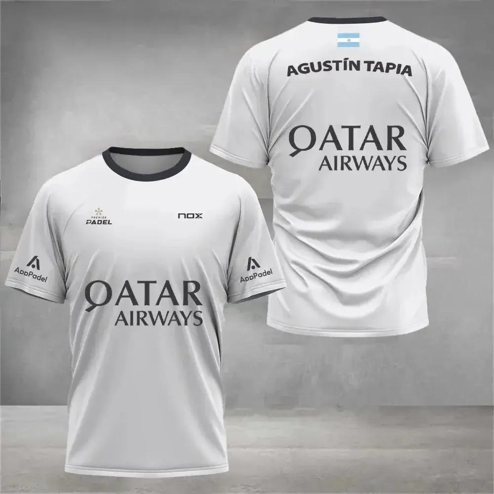 Bestselling Summer 3D Printed T-shirts, Short-sleeve Sports T-shirts with Round Neck for Men and Adults From Qatar, Breathable Q
