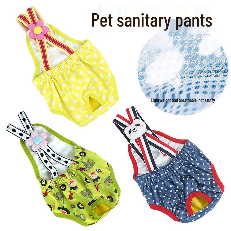 Washable Anti-Harassment Dog Physiological Pants – Teddy Pet Apparel