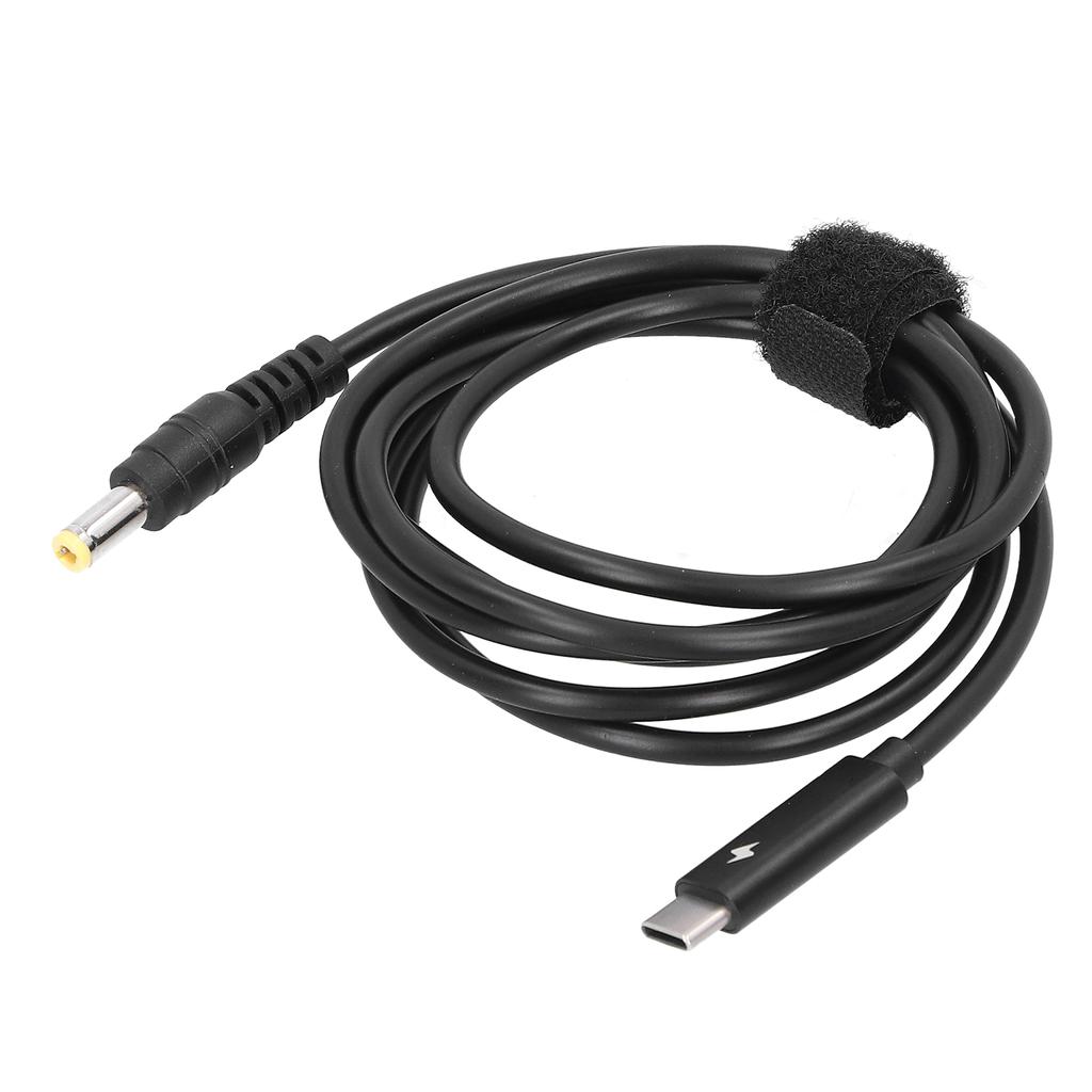 Quick Charging Cable Type C Charging Port DC5.5x2.5MM Interface for Notebook Power Charger