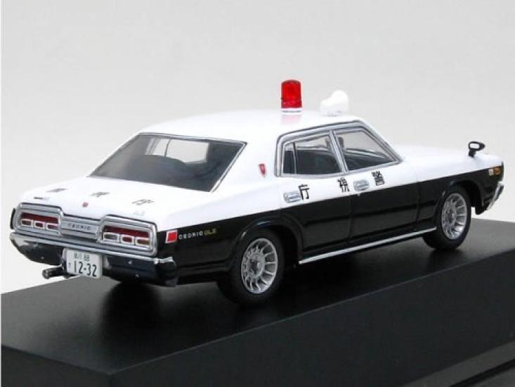 DISM 330 Cedric Late Model Patrol Car Metropolitan Police Department Baja Completed Product 1/43 [Enkei Wheels]
