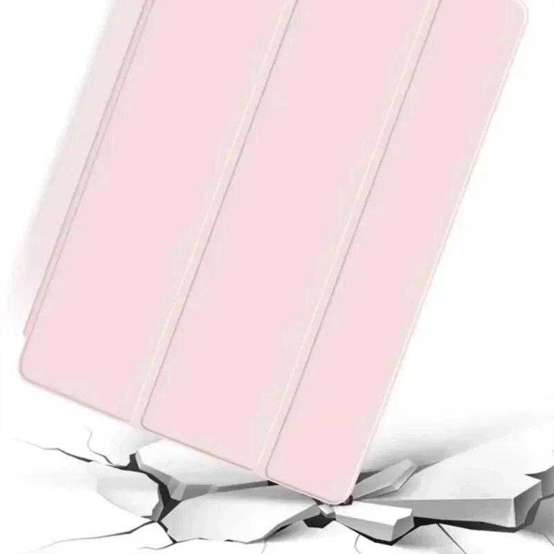 Leather Silicon TPU Back Cover for Lenovo Tab M11 Xiaoxin Pad 2024 TB330FU TB331FC Holder Shockproof Tablet Case