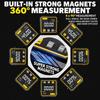 Four Side Magnetic Laser Inclinometer Dual Laser Cross Line Slope Meter  For Carpentry