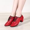 New Square Dance Shoes Spring and Summer Ballroom Dance Shoes Women's Soft-soled Practice Ethnic Body Dance Dance Shoes Latin 2025