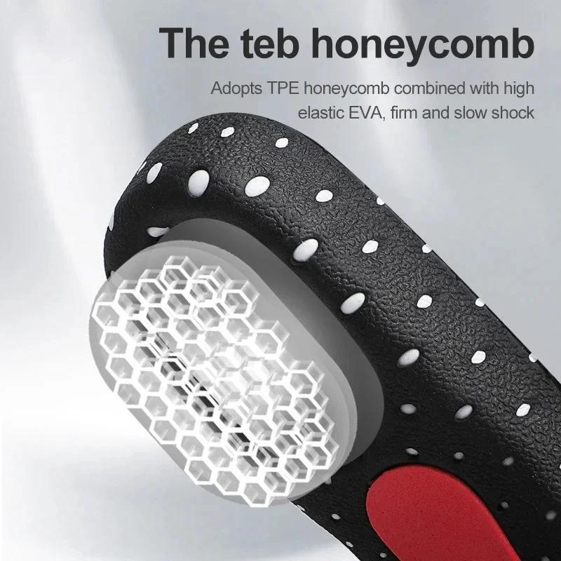 1Pair Sneakers Insole Men Silicone Shock absorbing Non slip Shoe Pads Arch Support Orthopedic Shoes Insoles for Feet