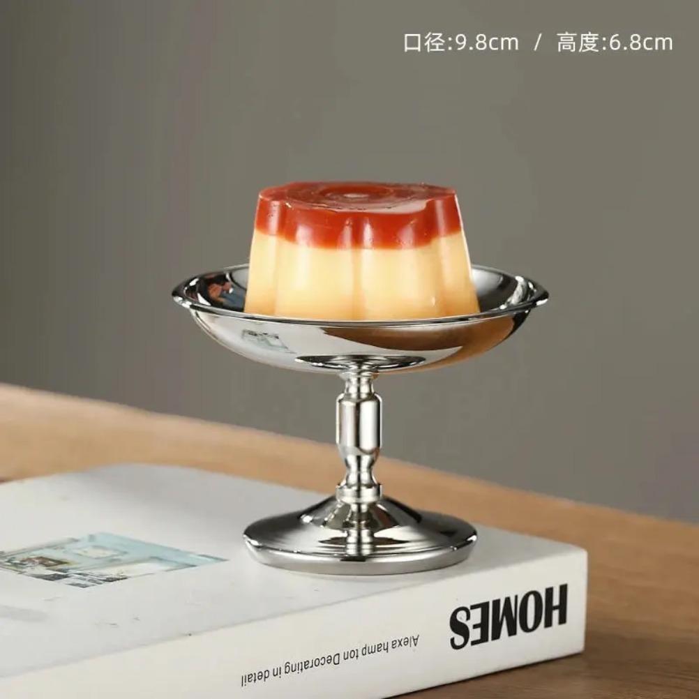 Creativity 304 Stainless Steel Ice Cream Cup Stainless Steel Dessert Bowl Vintage Pudding Ice Cake Cups Home Decoration