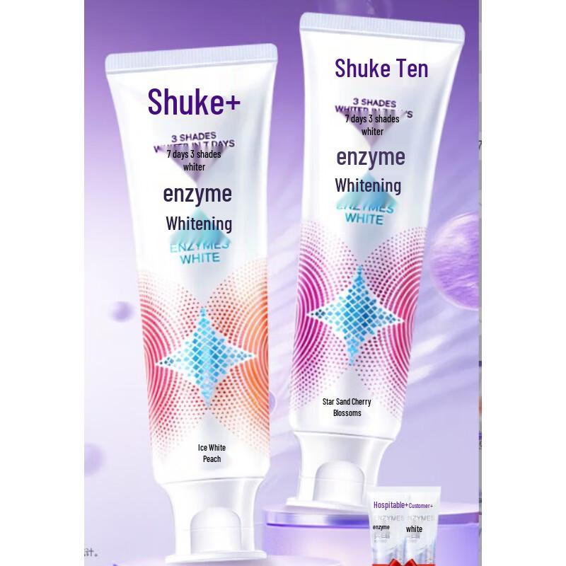 

Shuke Natural Enzyme Whitening Toothpaste Duo