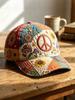 D Print Independence Day Commemorative Sunshade Baseball Cap Outdoor Cap Non-embroidered