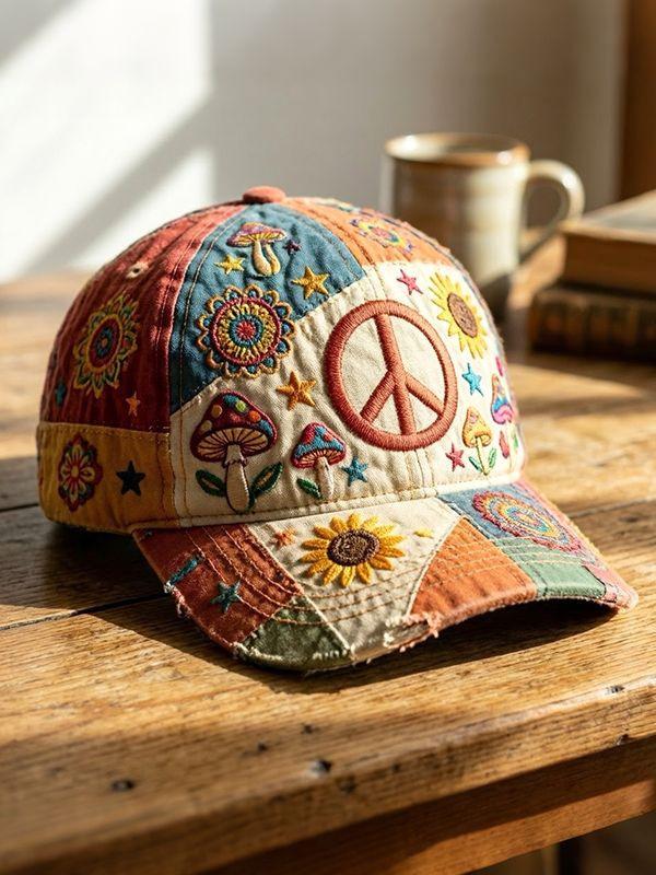 D Print Independence Day Commemorative Sunshade Baseball Cap Outdoor Cap Non-embroidered