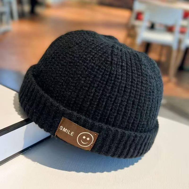 Baby wool hat children autumn and winter personality landlord hat boys and girls fashion versatile melon fur hat tide