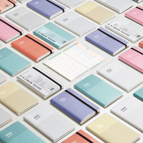 KOKUYO Jibun Techo First Kit Planner 2026 Monthly/Weekly A5 Slim Red Ni-JF1R-26 (Starts November 2025)