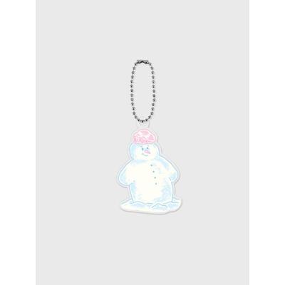 Theninemall Smile Snowman Acrylic Keyring