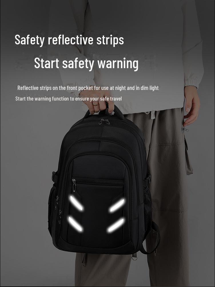 Large-Capacity Water-Repellent Oxford Backpack for Men - New Style School and Business Laptop Bag