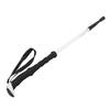Outdoor Walking Pole with Ergonomic Handle Wrist Straps 3 Section Anti Shock Retractable Hiking Stick for Hiking