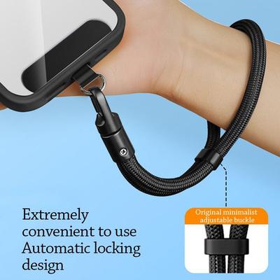 Cell Phone Accessories Adjustable Lanyard Woven Short Wrist Strap Anti-lost Universal Hanging Wrist Straps Men Women