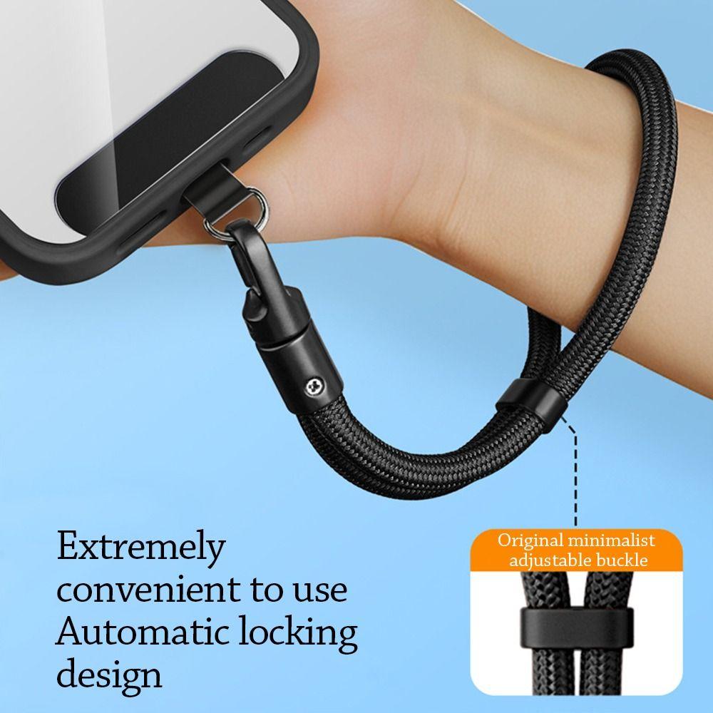 Adjustable Wrist Strap Woven Hanging Wrist Straps Cell Phone Accessories Hanging Rope  Mobile Phone