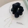 Women Fashion Elastic Scrunchie Hair Ties Tassel Pearl Women Elegant Hair Bands Ponytail Holder Hair Accessories Headwear Gifts