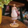 Hand-painted Resin Dressing Girl Bedroom Decor On Table Living Room Wedding Gift Country Decoration Craft Ornaments