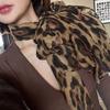 Spring And Summer Women Fashion Soft Leopard Print Scarf Thin Long Femme Headband Woman Hijab Scarves Scarf