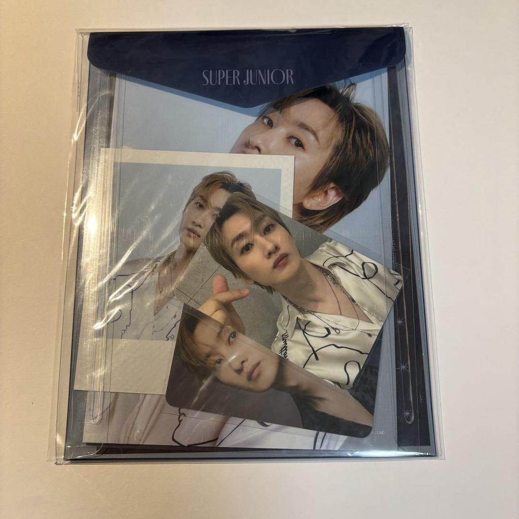 [USED] SUPER JUNIOR Trading Card Eunhyuk Seagreen 2023 Photo Pack