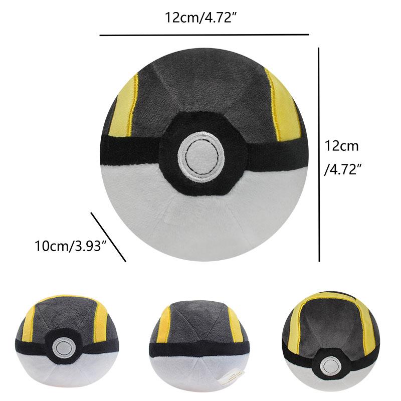 Big Size Plush Cushion Ultra Ball Master Ball Poke Ball Pillow Pokeball Cushion Pocket Monster Doll Bedroom
