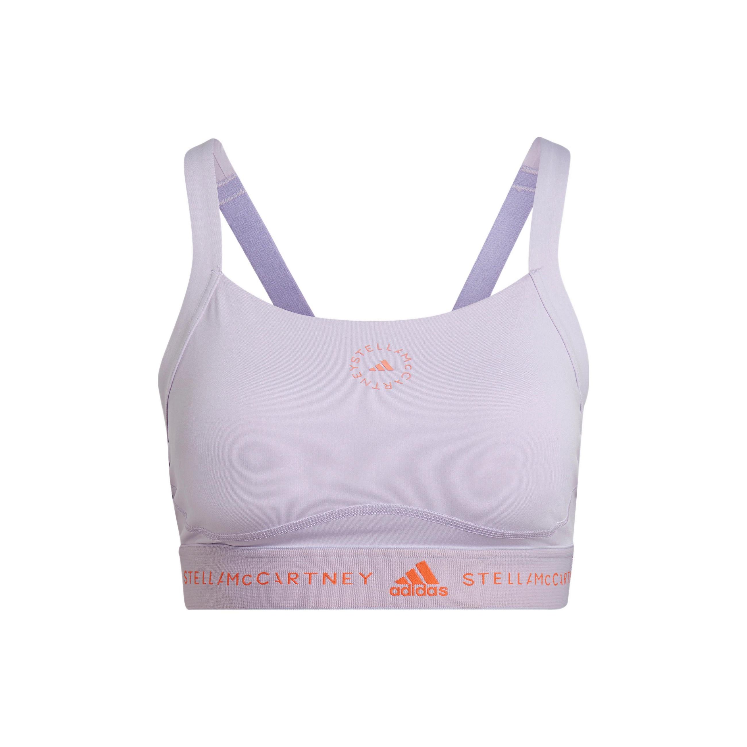 Adidas by Stella McCartney TruePurpose Medium Support Sports Bra Women Shift Purple HI6161 XS