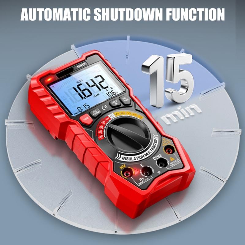 Multifunction Digital Multimete True RMS Handheld High Precisions Tester NCV Votage Current Resistance