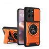 Magnetický kryt na telefon pro Motorola Moto G35 G55 G86 G53 G34 G56 G84 G64 G45 5G G54 Kryt s kroužkem na ochranu fotoaparátu a stojánkem