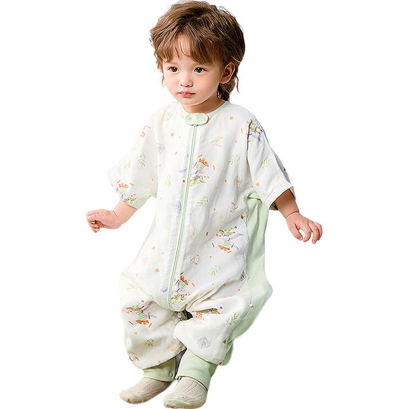 

Balabala Baby Kids Soft Printed Sleeping Bag Pajamas 120