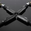 4pcs Universal 12LED Motorcycle ATV Turn Signal Indicator Light Blinker Amber