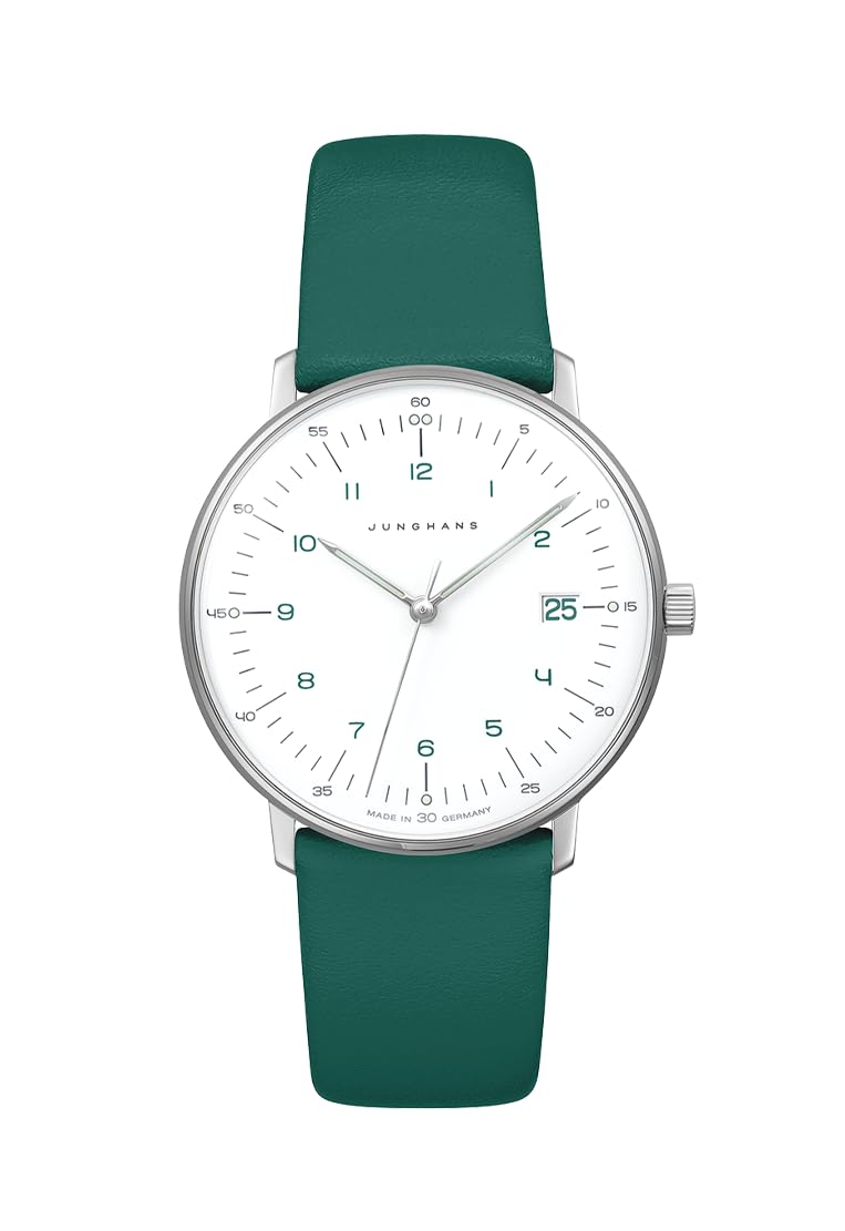 

Junghans Max Bill Dress Green Watch, Women s Quartz, 47, 4557, 02,