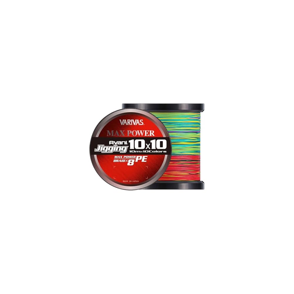 Varivas Abani Jigging 10x10 Max Power PE X8 1200m 6号 Fishing Line
