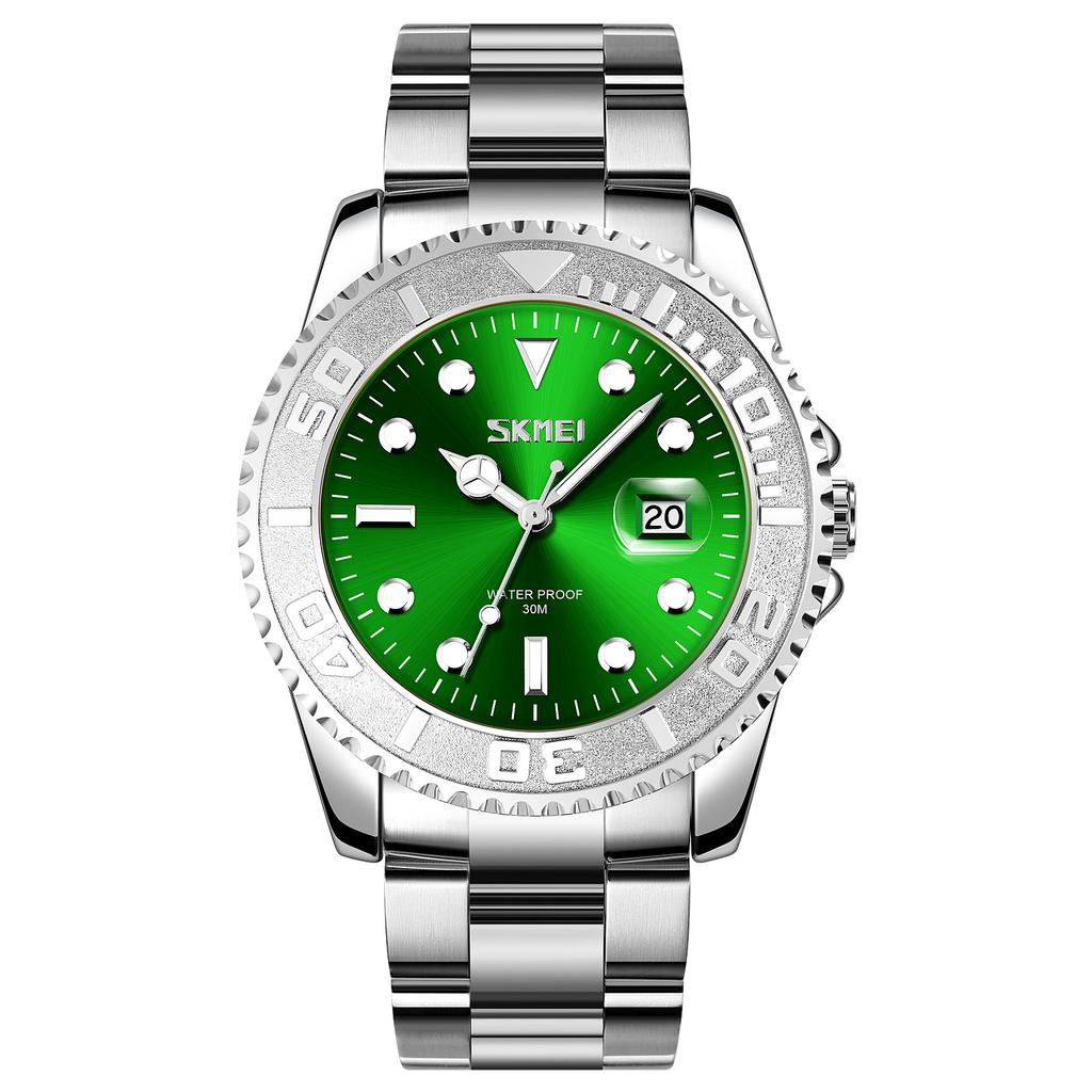 Classic Watches Men Waterproof Calendar Watch For Man Luxury Stainless Steel Business Clock New