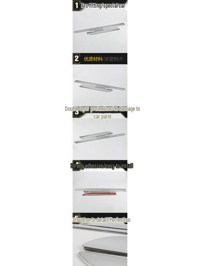 Yaris 14 Door Edge and Bumper Anti-Scratch Trim Strips