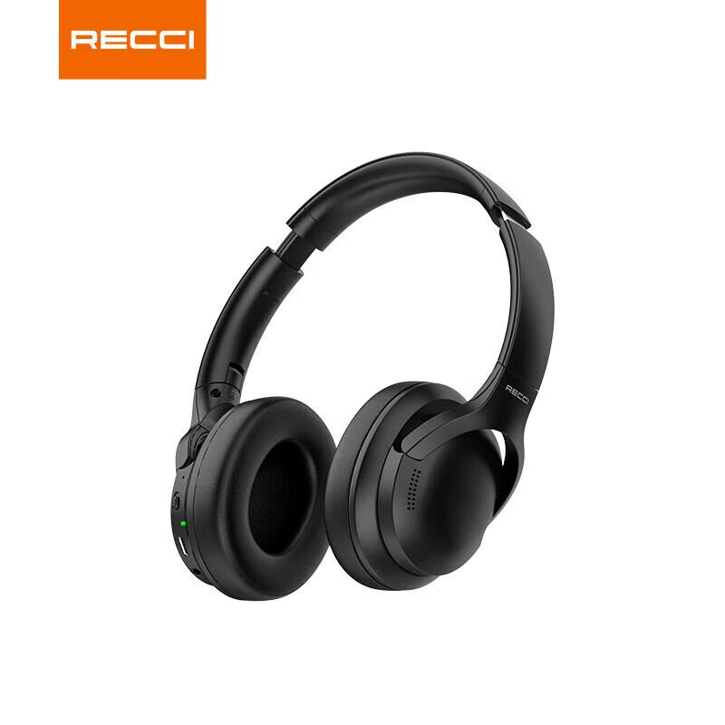 Recci REP-W59 Wireless Noise-Cancelling Over-Ear Headphones