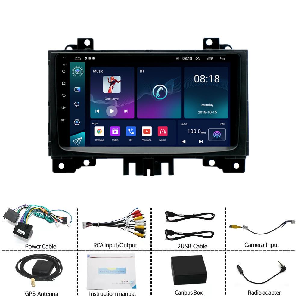 9" Radio Stereo With Frame For Mercedes-benz Sprinter 2006-2017