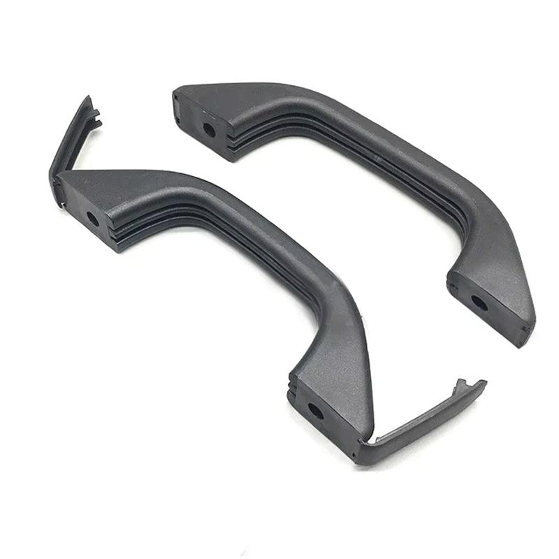 175mm RV Trailer Grab Handle Set with Hole Covers, 1/2Pcs Universal Pull Door Handles for Caravan Motorhome Van