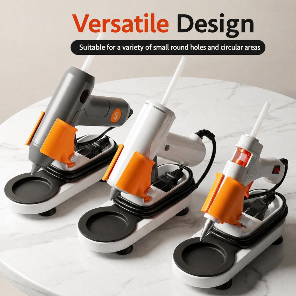 Multi-functional Hot Glue Tool Stand Heat Resistant Hot Glue Organizer Craft Projects