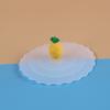5Pcs Silicone Cup Lid Leak-Proof Heat-Resistant Cover for Glass Mugs Coffee Cups Food-Grade Odorless Cute Kitchen Accessory for Home