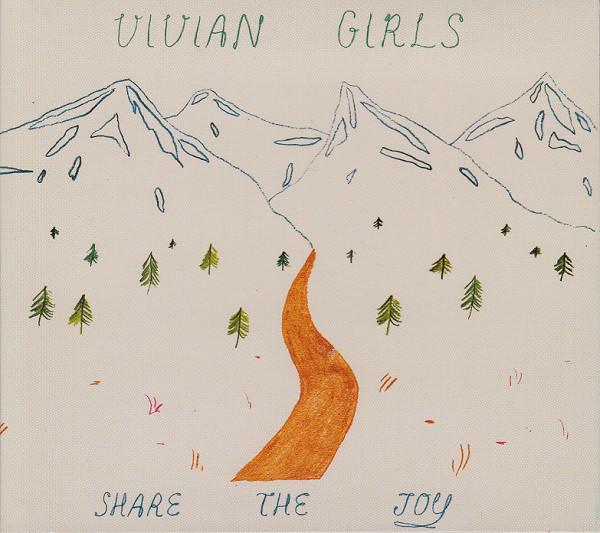 

CD VIVIAN GIRLS - Share The Joy PRC2142 Polyvinyl Recor 2011 Япония Рок Б/У