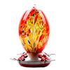 A84E-Hummingbird Feeder, Large Glass Bird Feeder For Outdoor Use With Ant Proof Hooks