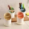 Utlery Holder Cutlery Drainer Container Drying Rack Non Slip Tableware Spoon Fork Box Kitchen Organizer