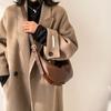 Fashi Women Shoulder Bags Half Mo PU Leather Large Capacity Hobos For Ladies Crossbody Bag Luxury Handbag 2026 Trends Winter