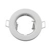 10 stk Rund LED Innfelt Takdownlight Utsparing55MM Monteringsramme GU10 Halogen Lampeholder Sokkel Spotbelysning Armatur